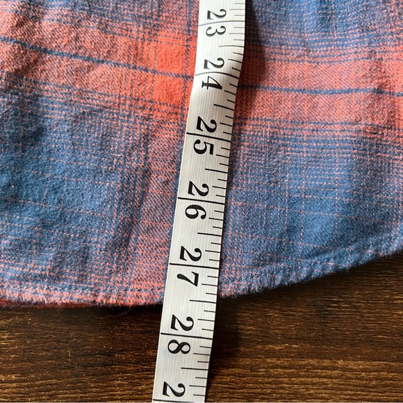 Roots Manning Pocket Flannel Shirt Men’s Size Medium Men’s Organic Cotton Plaid - Picture 13 of 14